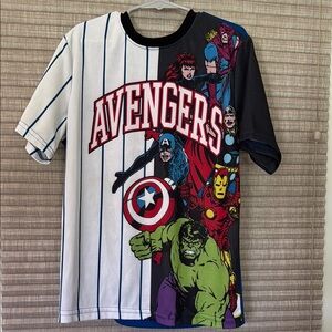 Marvel Avengers Kids T-Shirt - Black, White, Red
